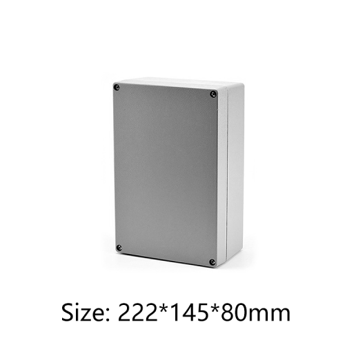 Outdoor Use Die Cast Aluminum Waterproof Project Box for Electronics 222*145*80mm