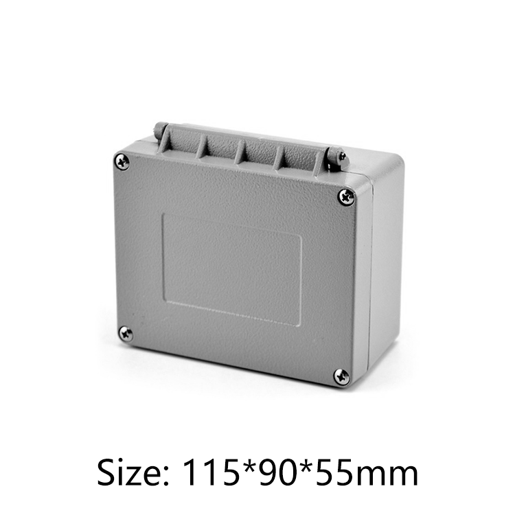 OEM Waterproof Die Casting Aluminum Electronic Enclosure 115*90*55mm