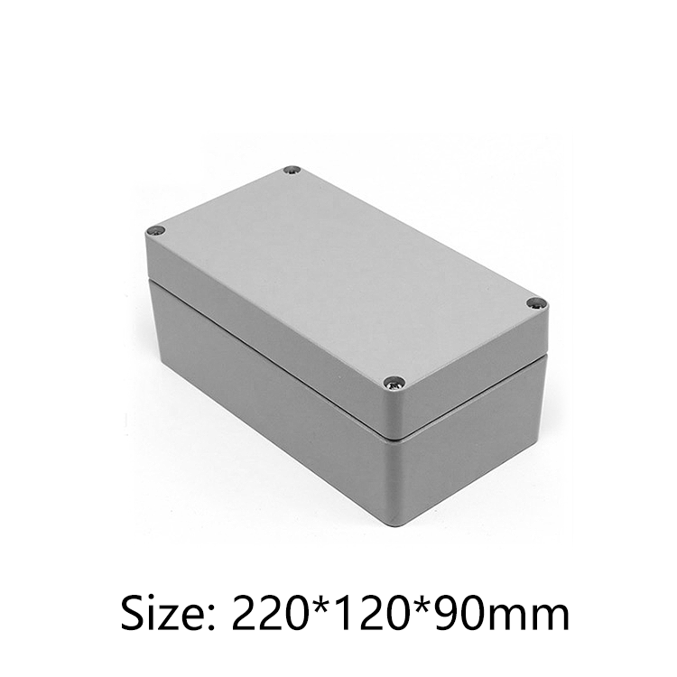 aluminum electronic instrument enclosures aluminium box electronics 220*120*90mm