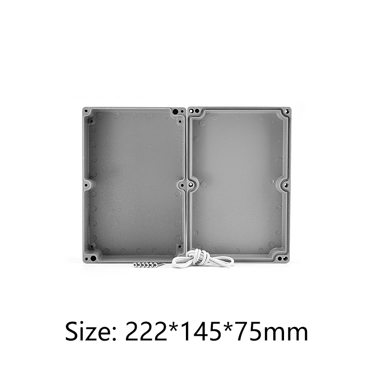 custom diecast aluminum metal stamping electronic enclosure amplifier enclosure 222*145*75mm