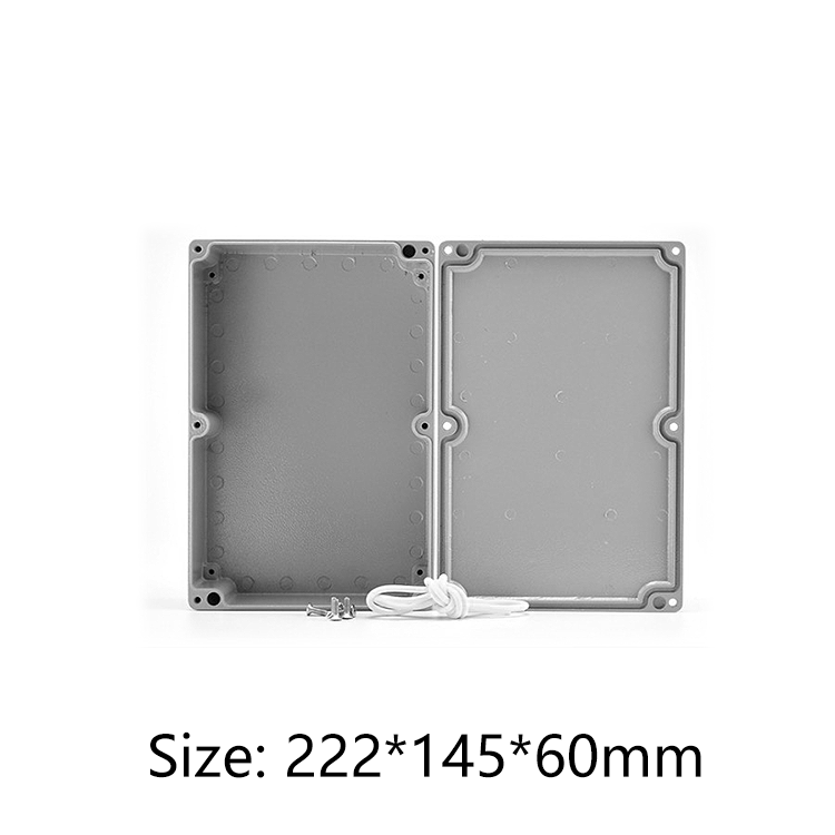 manufacturer diecast aluminum enclosure project box 222*145*60mm