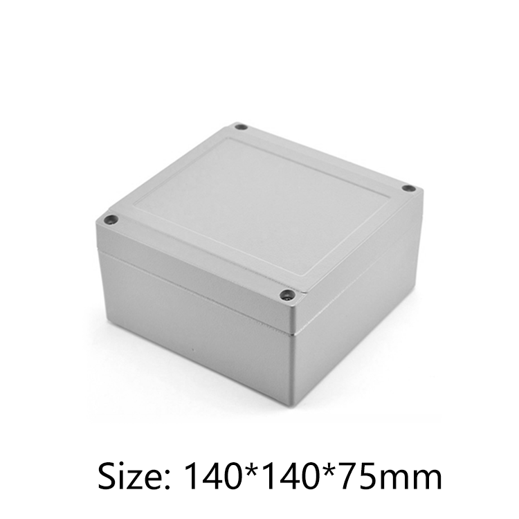 project Enclosures wire connector junction box pcb aluminum enclosure 140*140*75mm