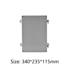electrical die cast aluminum instrument enclosure metal junction box 340*235*115mm