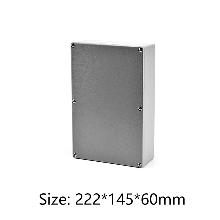 manufacturer diecast aluminum enclosure project box 222*145*60mm