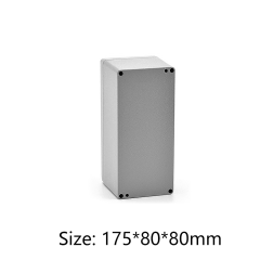 hot selling waterproof die cast aluminum enclosure junction box for electronic measuring instruments enclosure 175*80*80mm