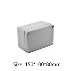 custom die cast aluminum box extrusion electrical enclosure 150*100*80mm
