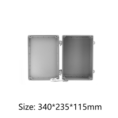 electrical die cast aluminum instrument enclosure metal junction box 340*235*115mm