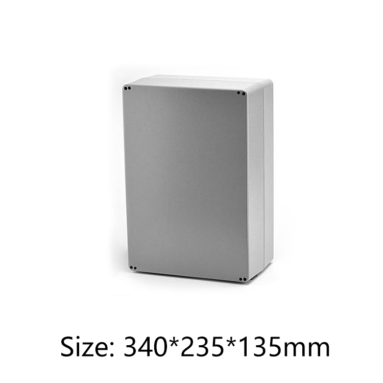 Outdoor Use IP66 Die Cast Aluminum Waterproof Project Box for Electronics 340*235*135mm