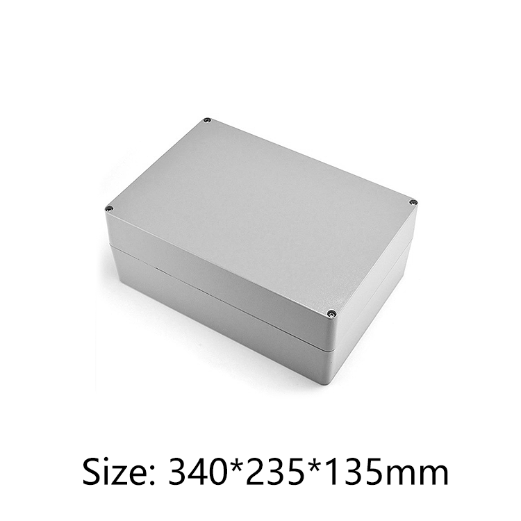 Outdoor Use IP66 Die Cast Aluminum Waterproof Project Box for Electronics 340*235*135mm