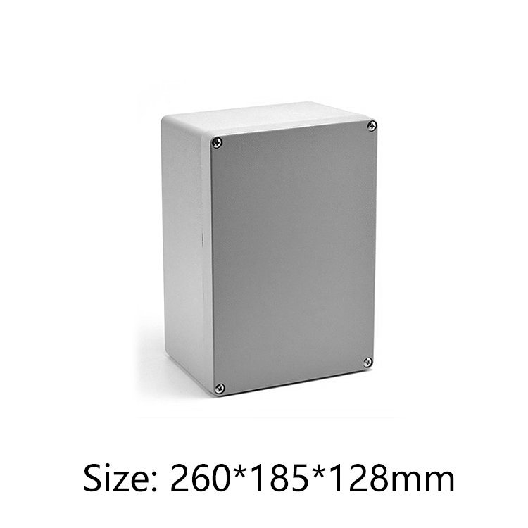 factory outlet electrical die cast aluminum instrument enclosure metal junction box 260*185*128mm