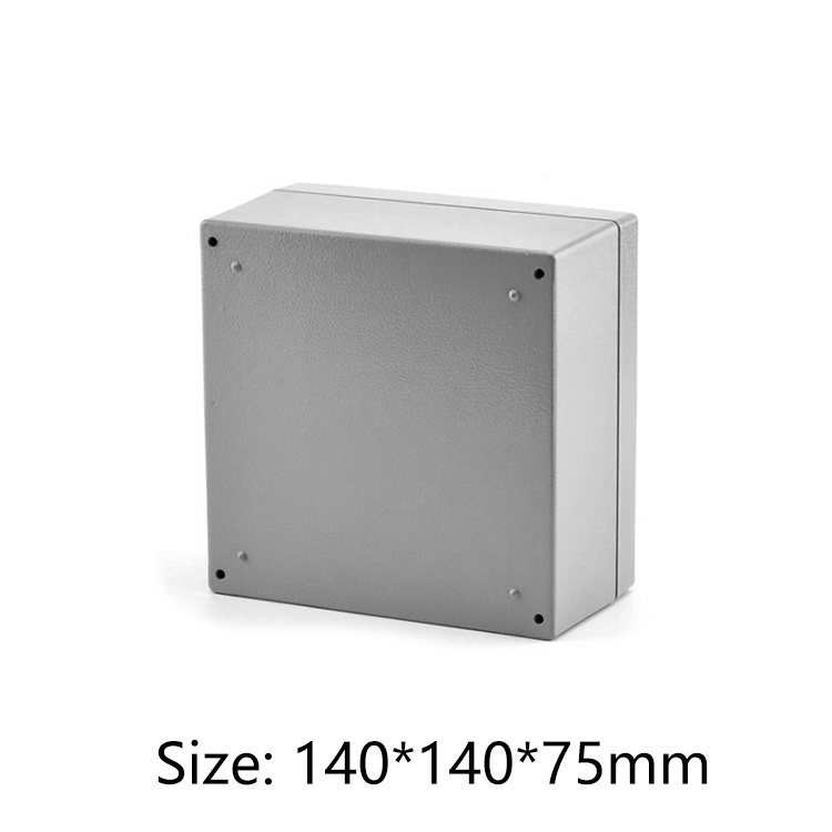 project Enclosures wire connector junction box pcb aluminum enclosure 140*140*75mm