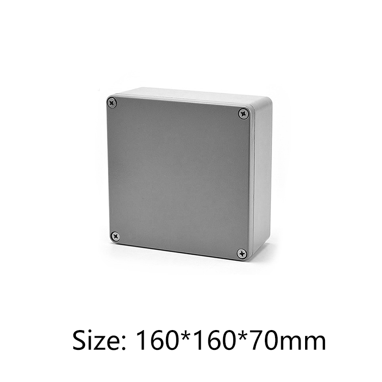 diecast aluminum enclosure aluminum housing case for electronics 160*160*70mm