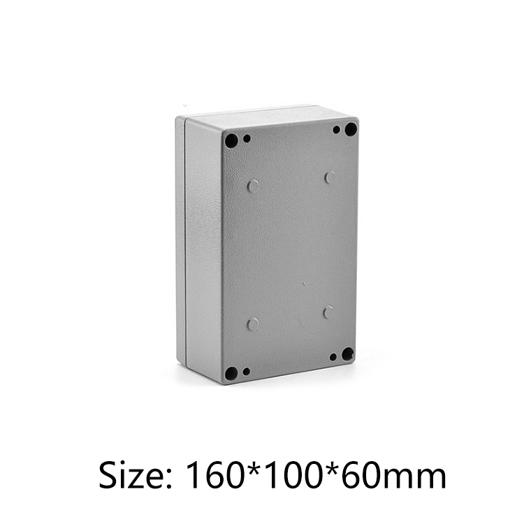 Factory aluminum electronic box diecast aluminum enclosure PCB Circuit Board box 160*100*60mm