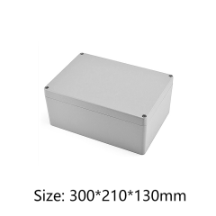 hot sale die aluminum waterproof outdoor junction enclosure manufacture 300*210*130mm