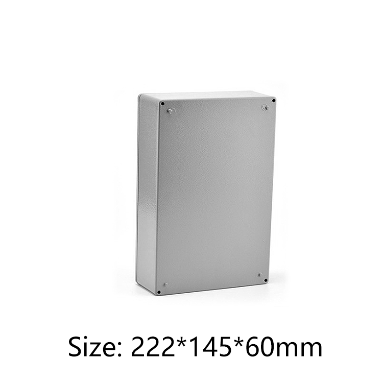 manufacturer diecast aluminum enclosure project box 222*145*60mm