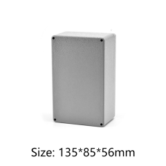 135*85*56mm custom die cast aluminum case box electrical enclosure