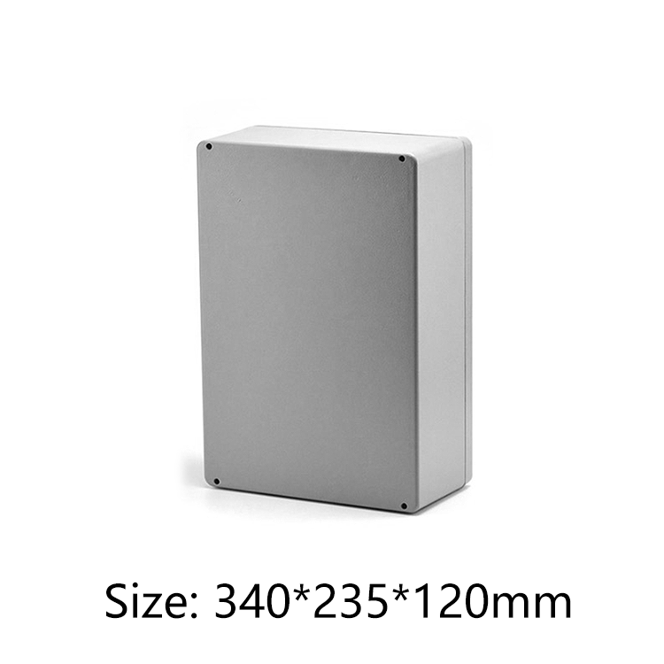 Best quality custom extruded aluminum enclosure die cast aluminum enclosure340*235*120mm
