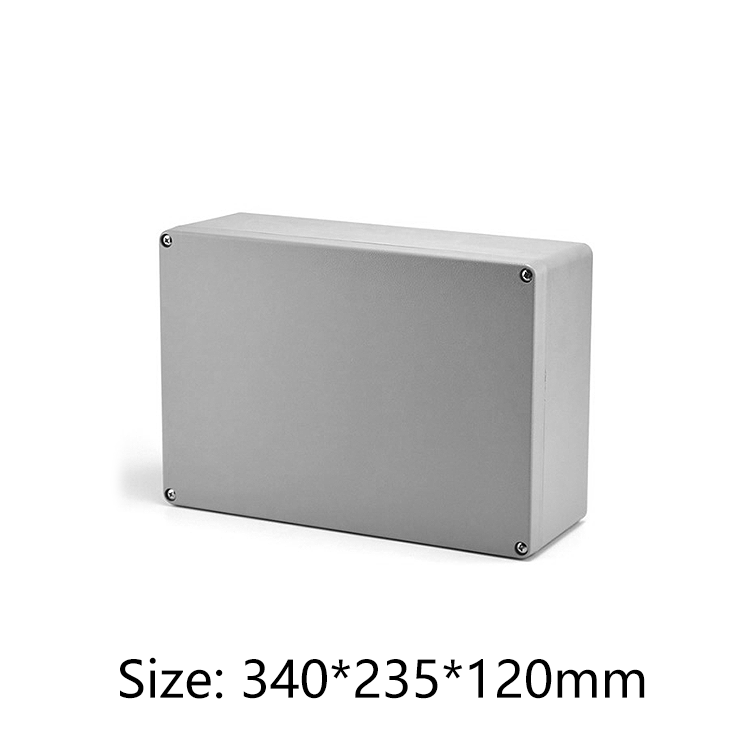 Best quality custom extruded aluminum enclosure die cast aluminum enclosure340*235*120mm