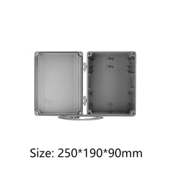 Diecast Aluminum Project Box Electronic Instrument Case aluminium enclosure Electronic Project Case250*190*90mm