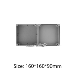 manufacture casting aluminum electronic enclosure instrument enclosure 160*160*90mm