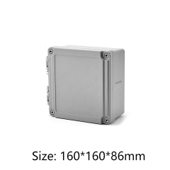 160*160*86mm Best selling DIY Electronic instruments the aluminium box