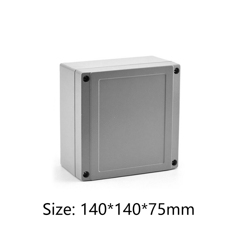 project Enclosures wire connector junction box pcb aluminum enclosure 140*140*75mm