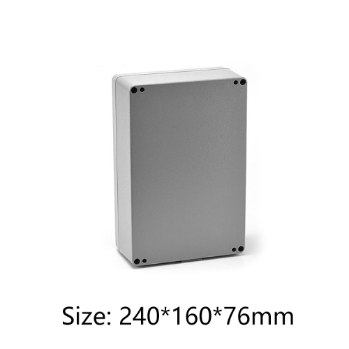 aluminum alloy case pcb instrument box metal electronic project enclosures 240*160*76mm