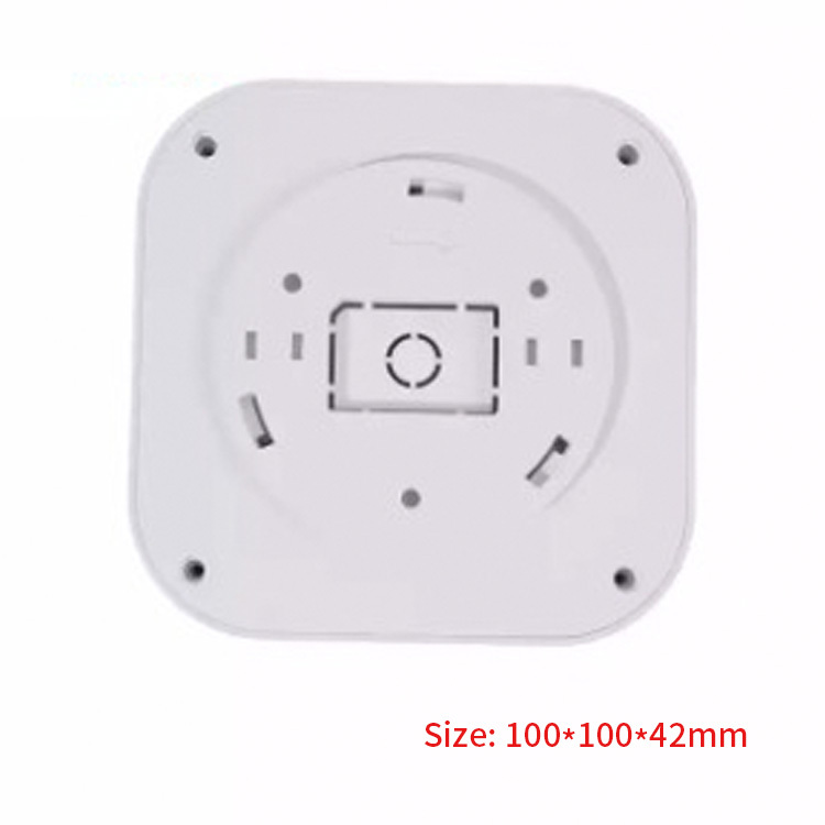 100*100*42mm New arrival Intelligent light sensitive enclosure Ceiling mounted equipment temperature humidity sensor enclosure