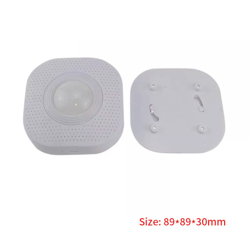 89*89*30mm Smart Home Indoor Air Quality Monitor Sensor Electronics Enclosure Smoke Sensor Housing Cases