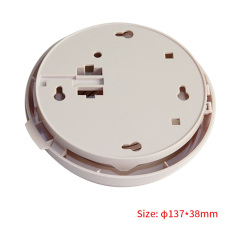 137*38mm Smart Home Plastic Smoke Detector Enclosure Fire Alarm Smoke Detector Plastic Enclosure Gas Project Box