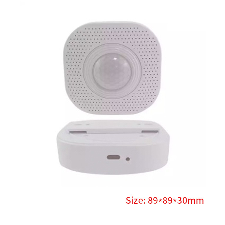 89*89*30mm Smart Home Indoor Air Quality Monitor Sensor Electronics Enclosure Smoke Sensor Housing Cases