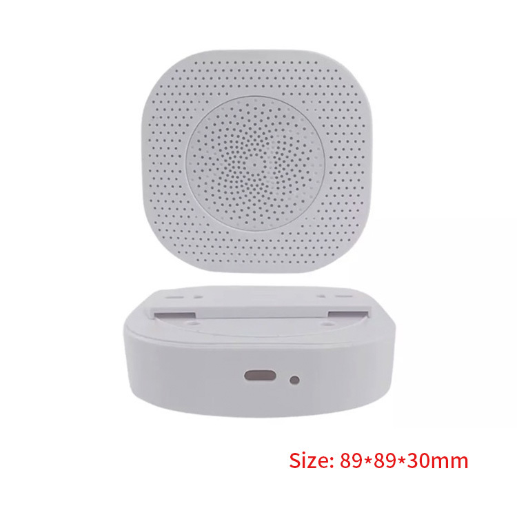 89*89*30mm Indoor Air Quality Monitor Sensor Electronics Enclosure Air Quality Sensor Device Switch Box Plastic Enclosure