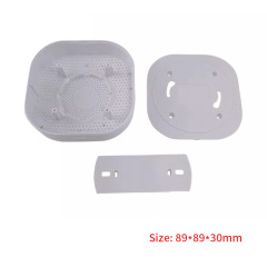 89*89*30mm Smoke sensor enclosure air humidity sensor housing universal remote control environment detector human sensor case