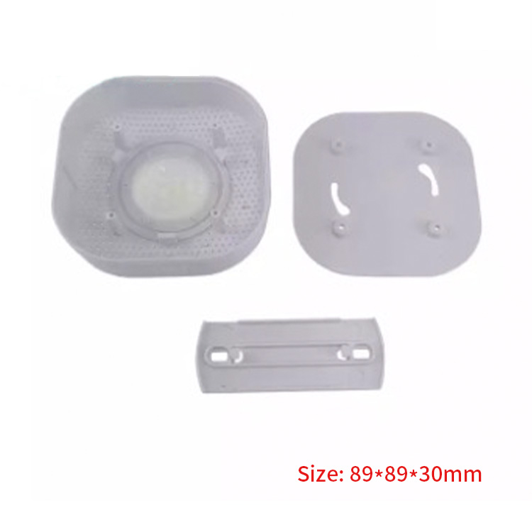 89*89*30mm Smart Home Indoor Air Quality Monitor Sensor Electronics Enclosure Smoke Sensor Housing Cases