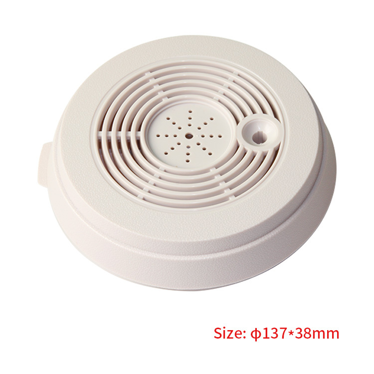 137*38mm Smart Home Plastic Smoke Detector Enclosure Fire Alarm Smoke Detector Plastic Enclosure Gas Project Box