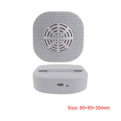 High Quality ABS Temperature Humidity Remote Detection Sensor Box Automation Detector Case Plastic Enclosure 89*89*30mm