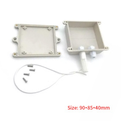 90*85*40mm china plastic box Plastic humidity motion instrument sensor enclosure project box cable housing