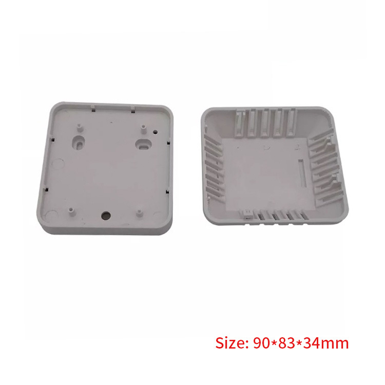 90*83*34mm Plastic Smoke Detector Enclosure Diy Electronic Pcb Housing Factory Supply Industrial Electronics Junction Box