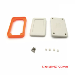 89*57*20mm Small order OEM colorful handheld plastic enclosure for remote