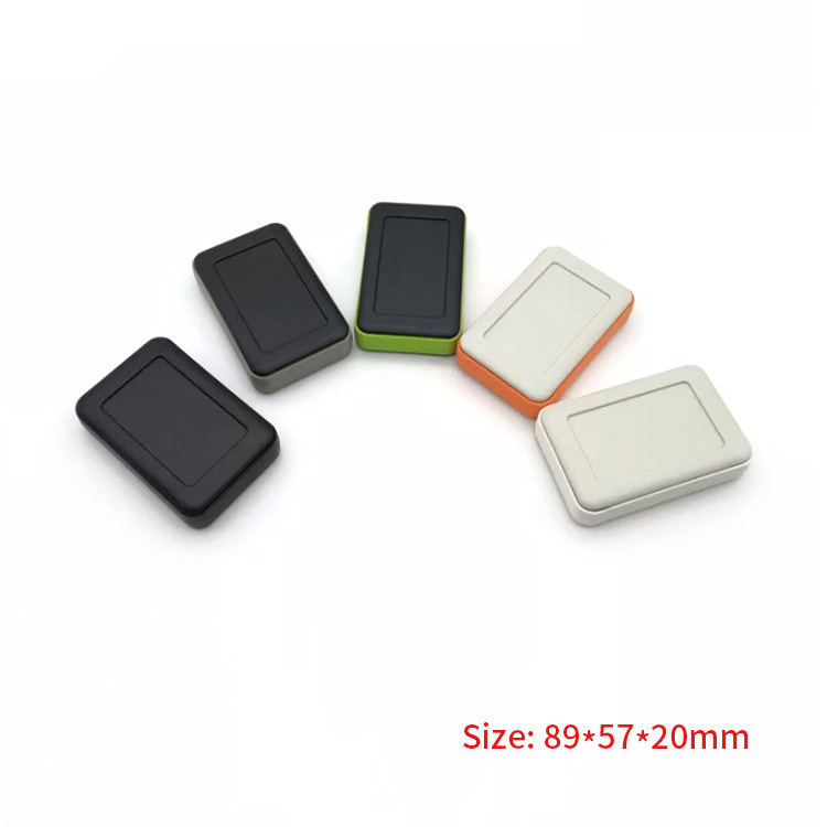 89*57*20mm Small order OEM colorful handheld plastic enclosure for remote