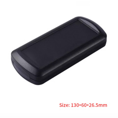 130*60*26.5mm handheld plastic battery enclosure project case