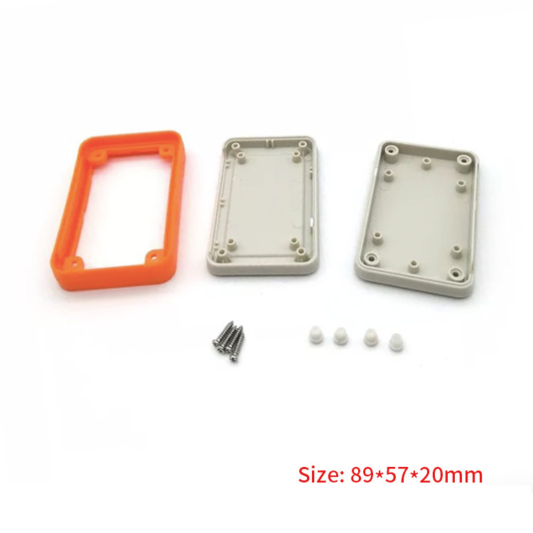 89*57*20mm Small order OEM colorful handheld plastic enclosure for remote