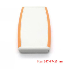 147*87*25mm new product abs plastic waterproof handheld enclosure with battery holder