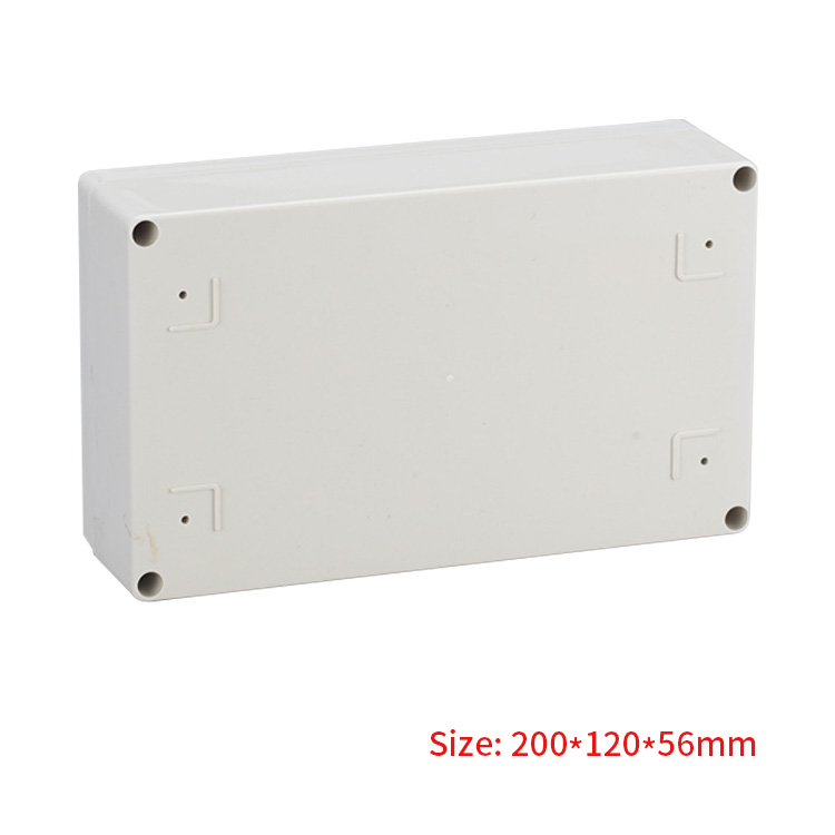 200*120*56mm Waterproof ABS plastic box Electronic instrument shell case housing outdoor use