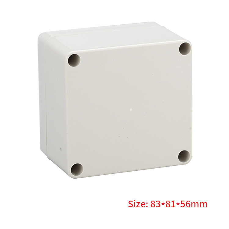 83*81*56mm ABS Plastic Enclosure Waterproof Plastic Project Box Electronic box For PCB Design Junction Box