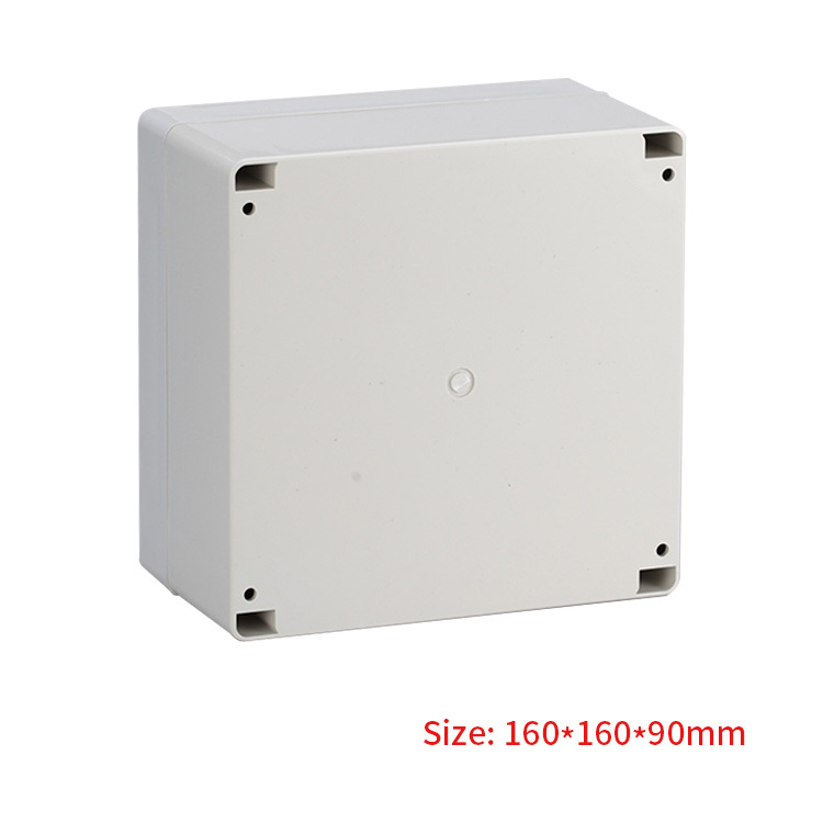 160*160*90mm Waterproof ABS Plastic enclosure Junction Box electronic enclosure electrical box