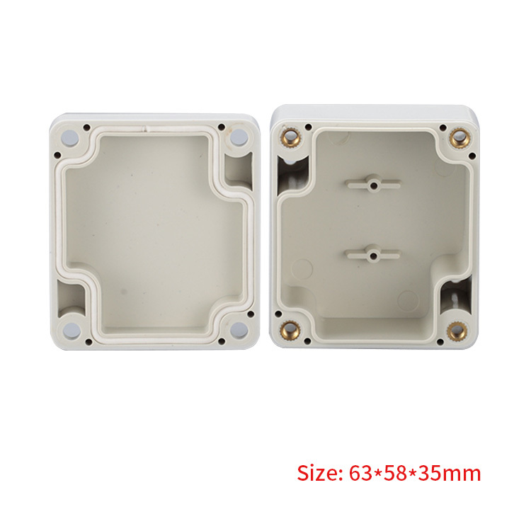 63*58*35mm Waterproof ABS Plastic enclosure Junction Box electronic enclosure electrical box
