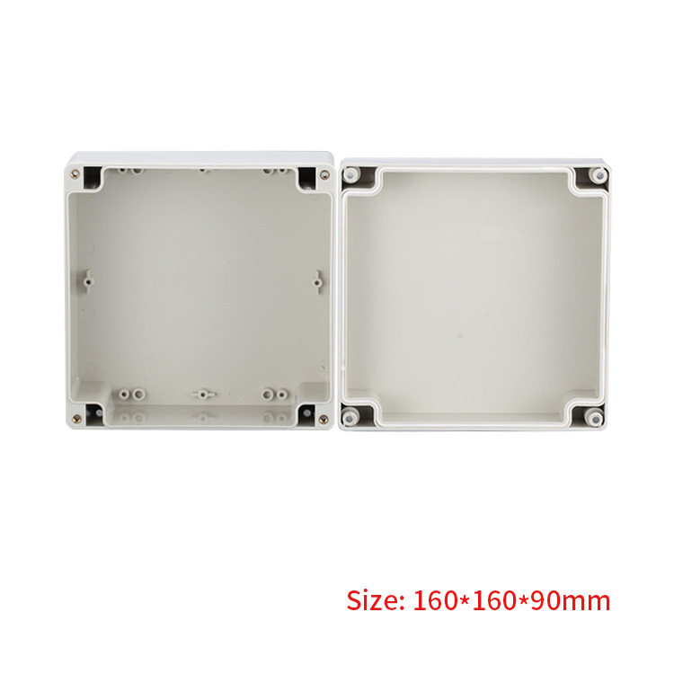160*160*90mm Waterproof ABS Plastic enclosure Junction Box electronic enclosure electrical box