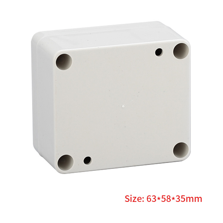 63*58*35mm Waterproof ABS Plastic enclosure Junction Box electronic enclosure electrical box