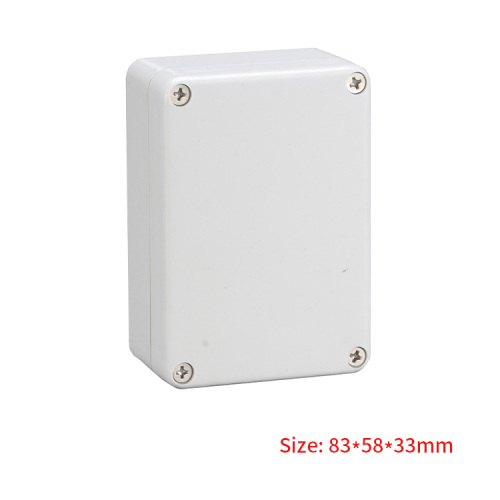 83*58*33mm IP65 ABS Plastic enclosure customized waterproof junction box electronic case housing for PCB board